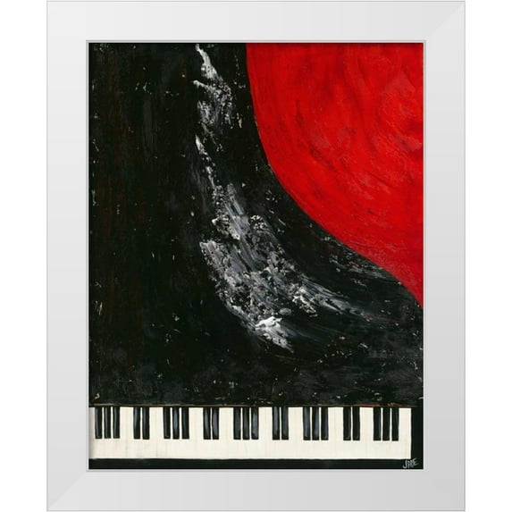 Reynolds, Jade 15x18 White Modern Wood Framed Museum Art Print Titled - Grandiose I