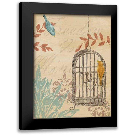 Reynolds, Jade 19x24 Black Modern Framed Museum Art Print Titled - Uncaged II