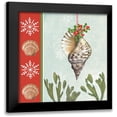 thumbnail image 1 of Reynolds, Jade 20x20 Black Modern Framed Museum Art Print Titled - Christmas Coastal II, 1 of 5