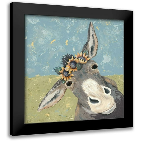 Reynolds, Jade 20x20 Black Modern Framed Museum Art Print Titled - Farm Fun V
