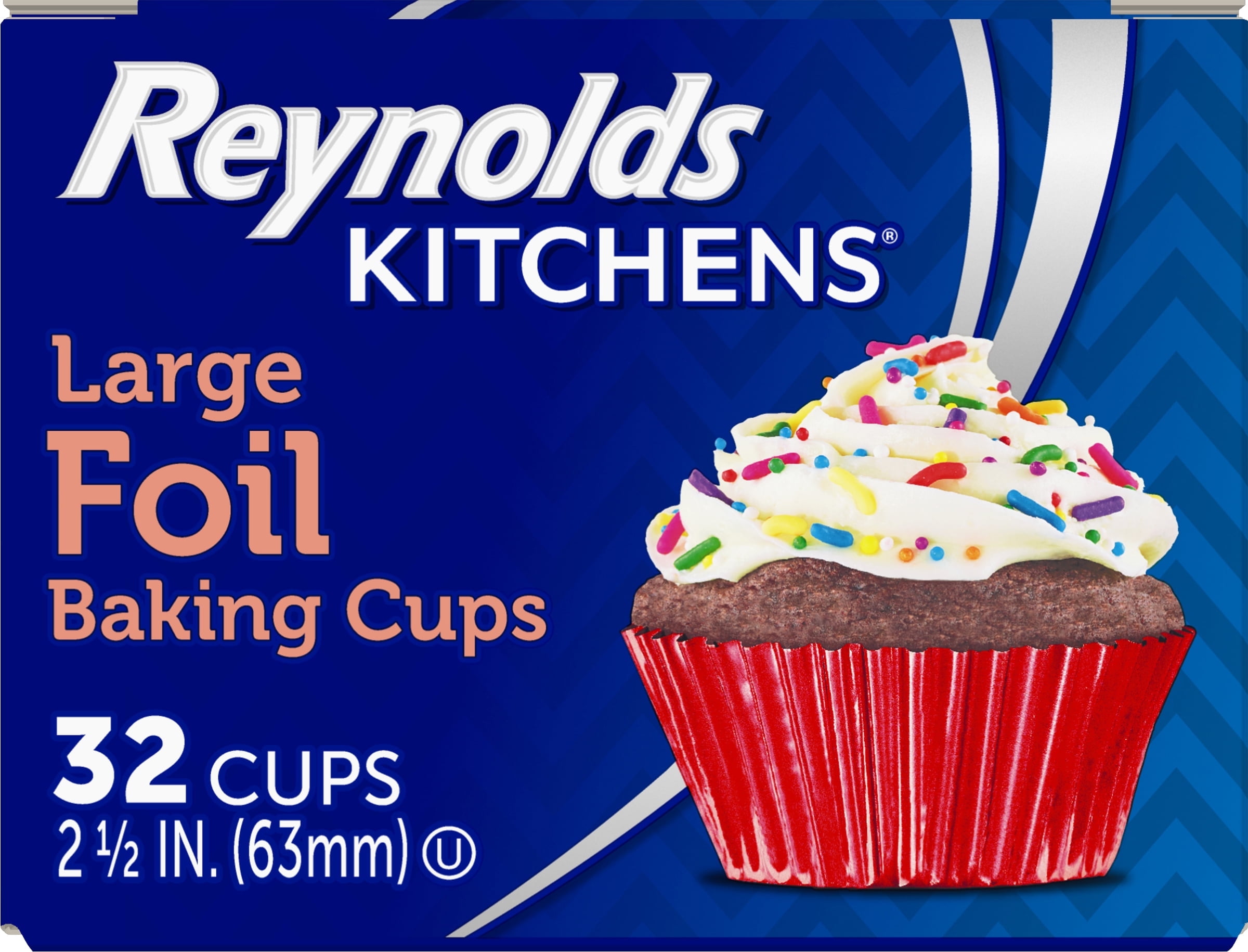 Reynolds Kitchens Foil Baking Cups, 32 ct Container