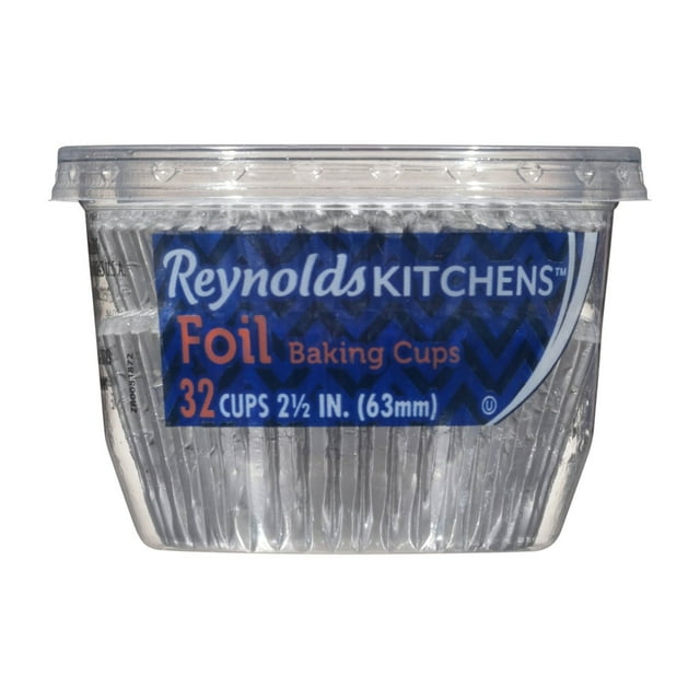 Reynolds Kitchens Baking Cups, Foil, 32 Cups