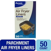 Reynolds Kitchens Parchment Paper Air Fryer Liners, 50 Count