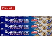 Reynolds Kitchens Parchment Paper Roll with SmartGrid - 3 Boxes of 50 Square Feet 150 Sq. Ft Value Pack