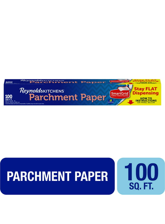 Reynolds Kitchens Parchment Paper with SmartGrid, 100 square feet