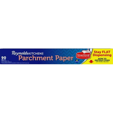 Reynolds Kitchens Parchment Paper with SmartGrid, 72x15, 90 Square Feet