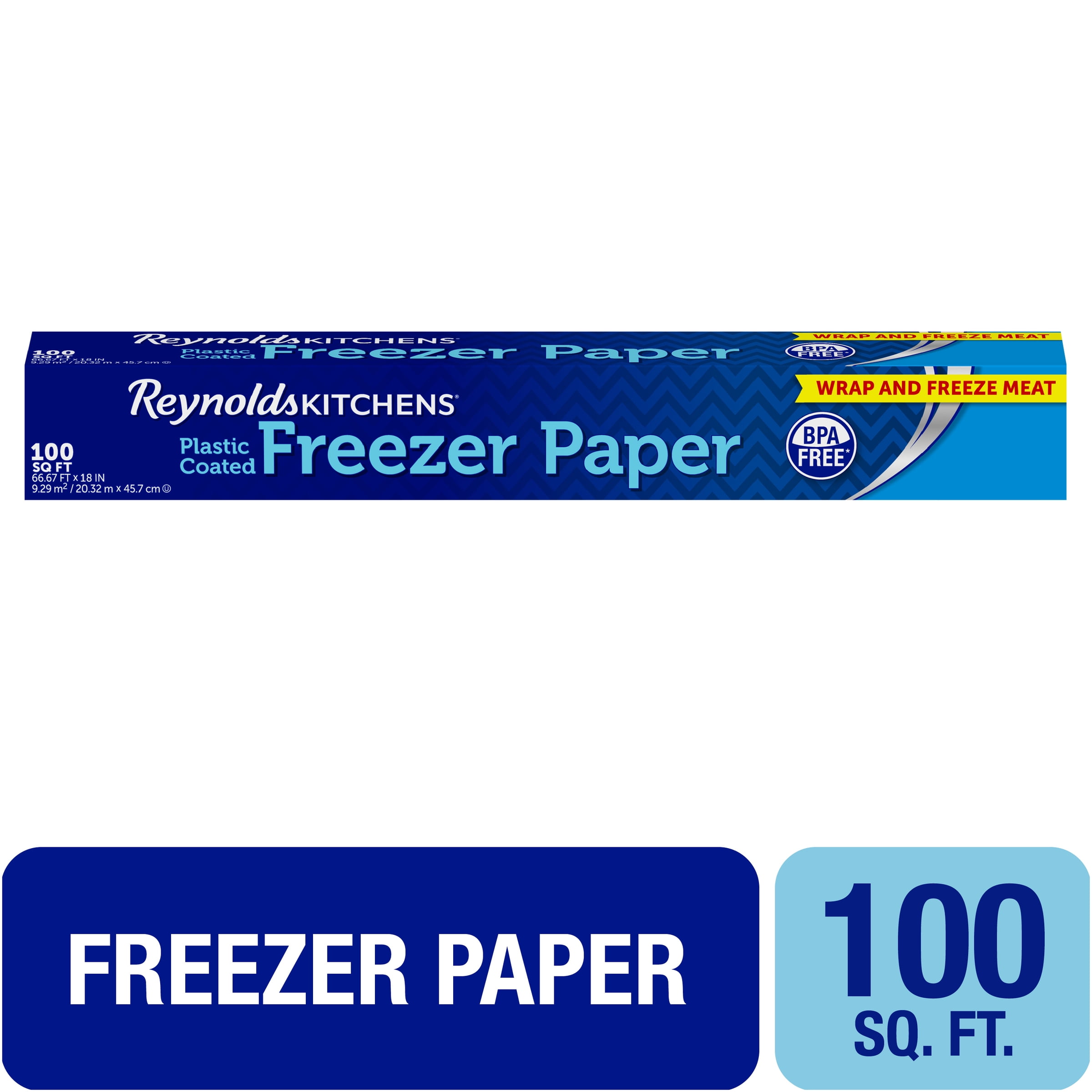 6 x 12 Freezer Paper, White - 100 Sheets