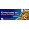 Reynolds Kitchens PopUp Parchment Paper Sheets, 10.7x13.6 Inch, 30 Sheets