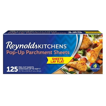 Reynolds Kitchens Pop-Up Parchment Paper Sheets, 125 ct.
