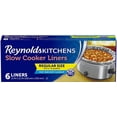 thumbnail image 1 of Reynolds Kitchens Slow Cooker Liners, Regular (Fits 3-8 Quarts), 6 Count, 1 of 5