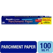 Reynolds Kitchens Stay Flat Parchment Paper with SmartGrid, 100 square feet