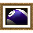 thumbnail image 1 of Reynolds, Richard 24x19 Gold Ornate Wood Framed with Double Matting Museum Art Print Titled - Purple 12, 1 of 4