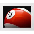 thumbnail image 1 of Reynolds, Richard 24x19 White Modern Wood Framed Museum Art Print Titled - Orange 13, 1 of 4