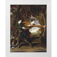 thumbnail image 1 of Reynolds, Sir Joshua 15x18 White Modern Wood Framed Museum Art Print Titled - The Archers, 1 of 4