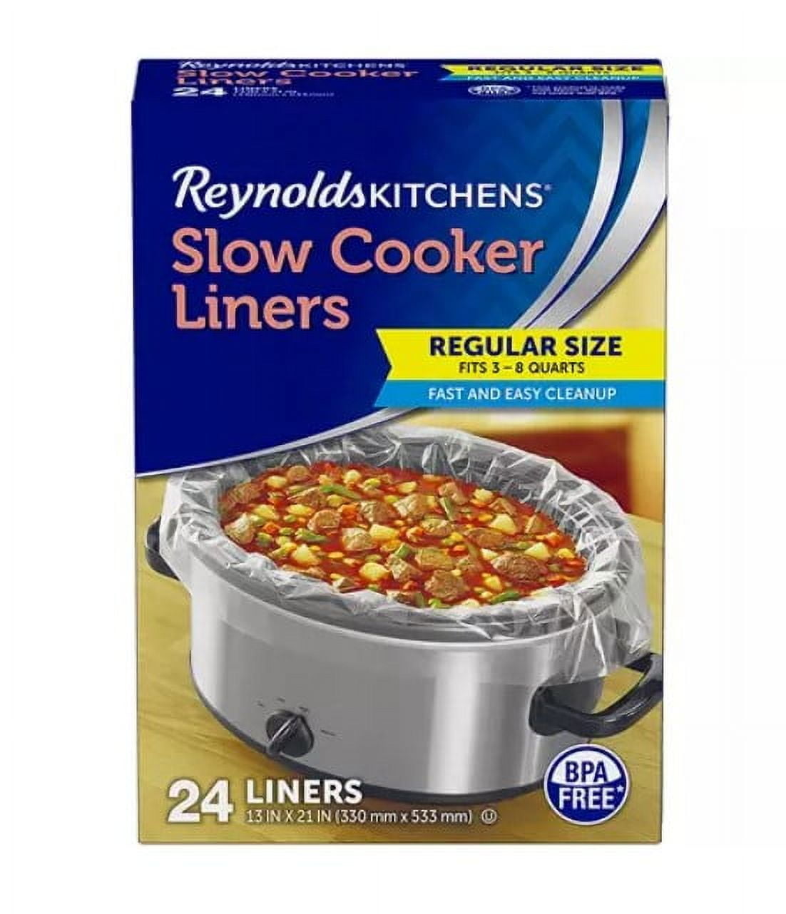 Reynolds Slow Cooker Liners | Regular Size | 24 pack