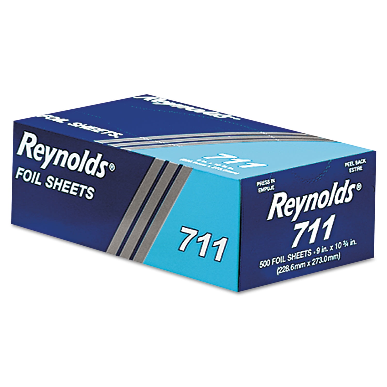 Reynolds Pop-Up Interfolded Aluminum Foil Sheets 9 x 10 3/4 Silver 3000 Sheet/Carton 711