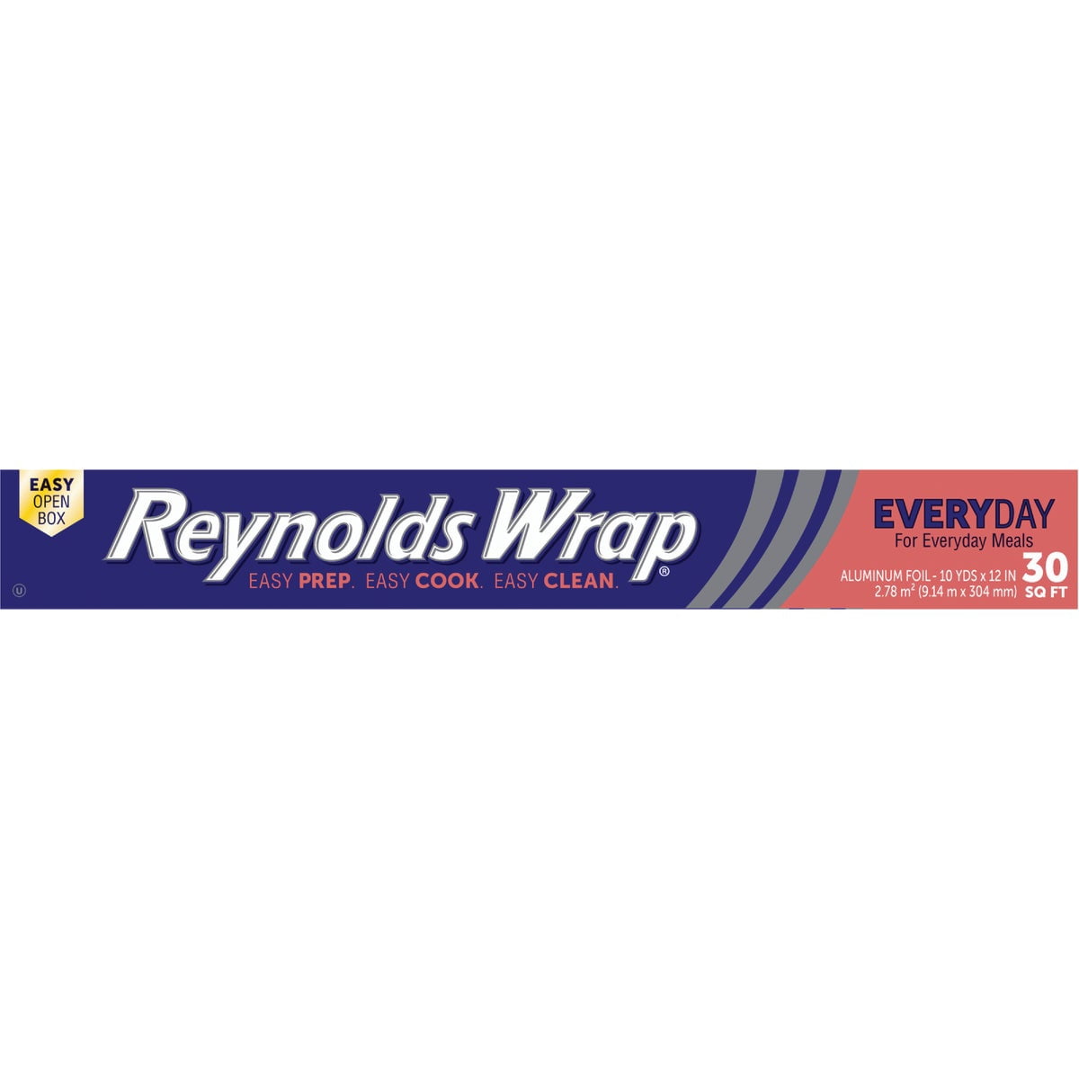 Reynolds Wrap Aluminum Foil 10yd. X 12", 30 Sq. Ft Boxed (Pack of 3)