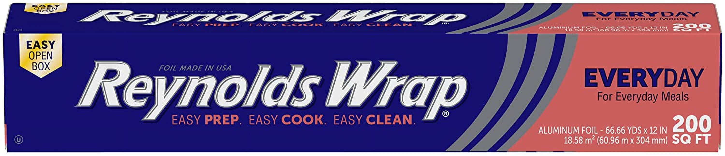 Reynolds Wrap Aluminum Foil, 200 Square Feet