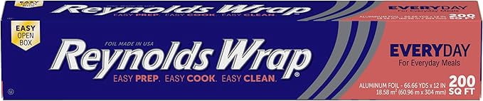 Reynolds Wrap Aluminum Foil (200 Square Foot Roll)( Pack of 2 )