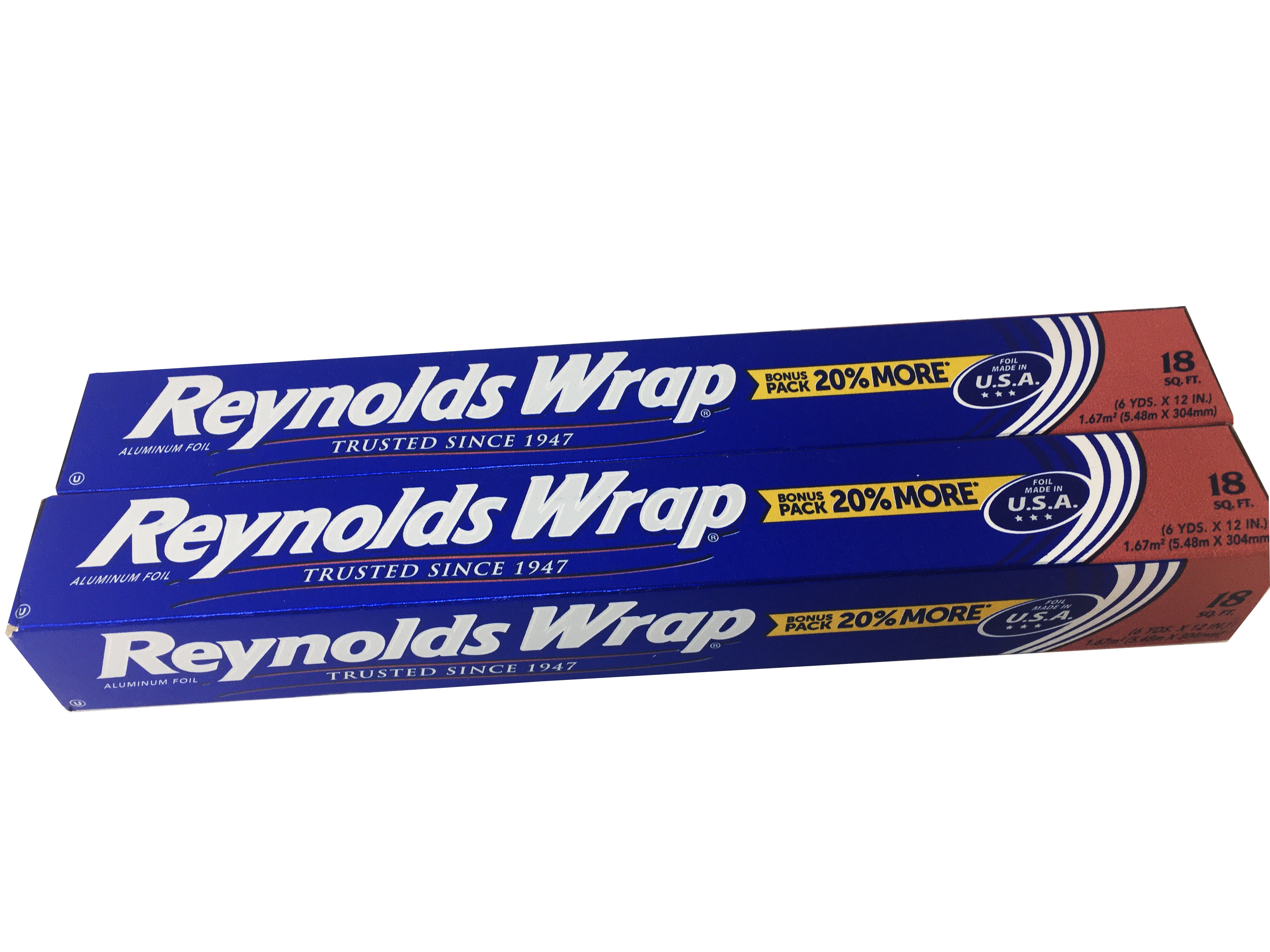 Reynolds Wrap Non-stick Aluminum Foil 5 Packs 100 Sq. Ft. Each New