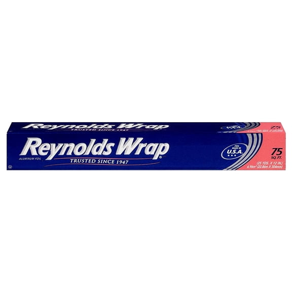 Reynolds Wrap Aluminum Foil 75 Square Foot Roll