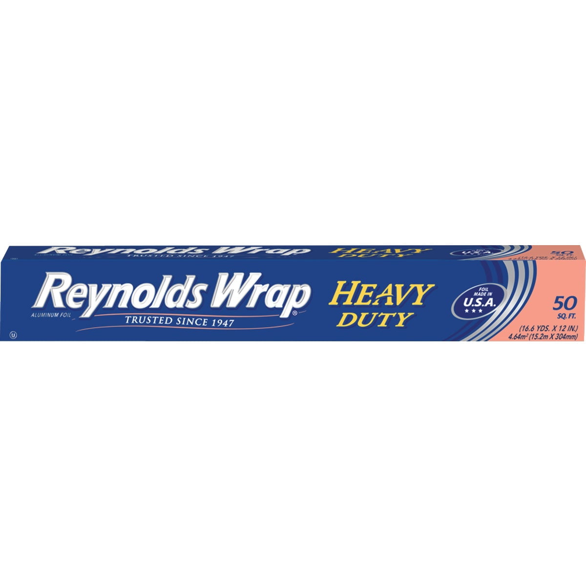Reynolds Wrap Aluminum Foil, Heavy Duty, 50 sq ft, 2 pack