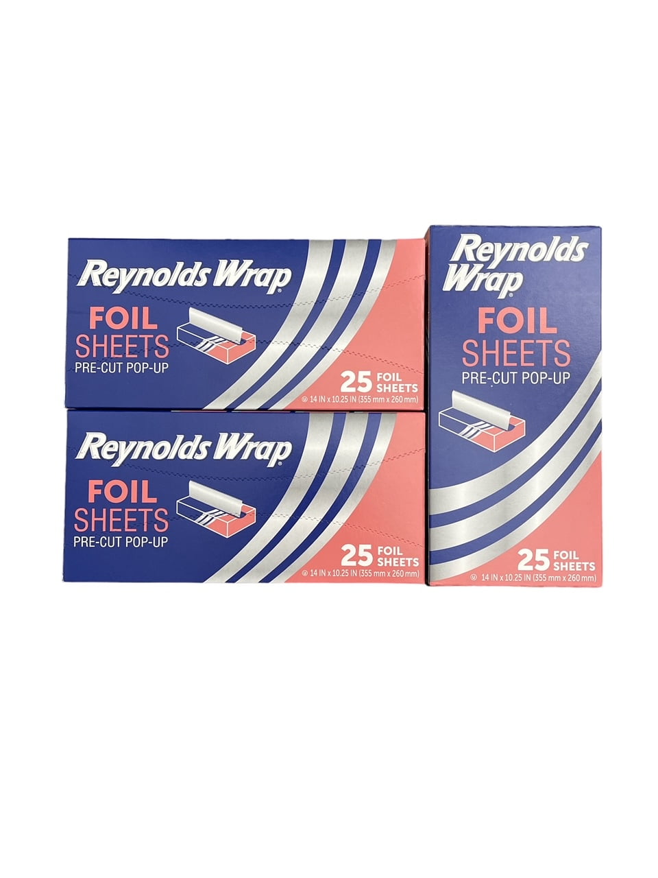 Reynolds Kitchens Foil Sheets, Pre-Cut Pop Up, 14 In x 10.25 In - 50 sheets