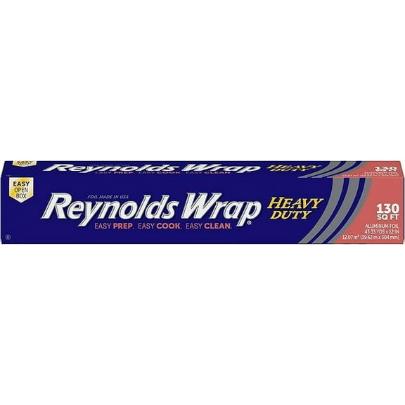 Reynolds Wrap Heavy Duty Aluminum Foil, 130 Square Feet