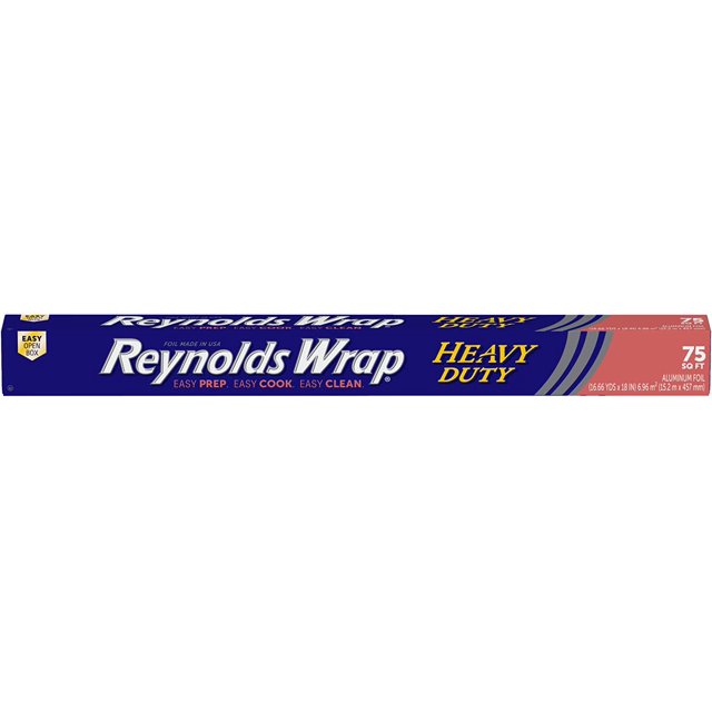 Reynolds Wrap Heavy Duty Aluminum Foil, 75 Square Feet