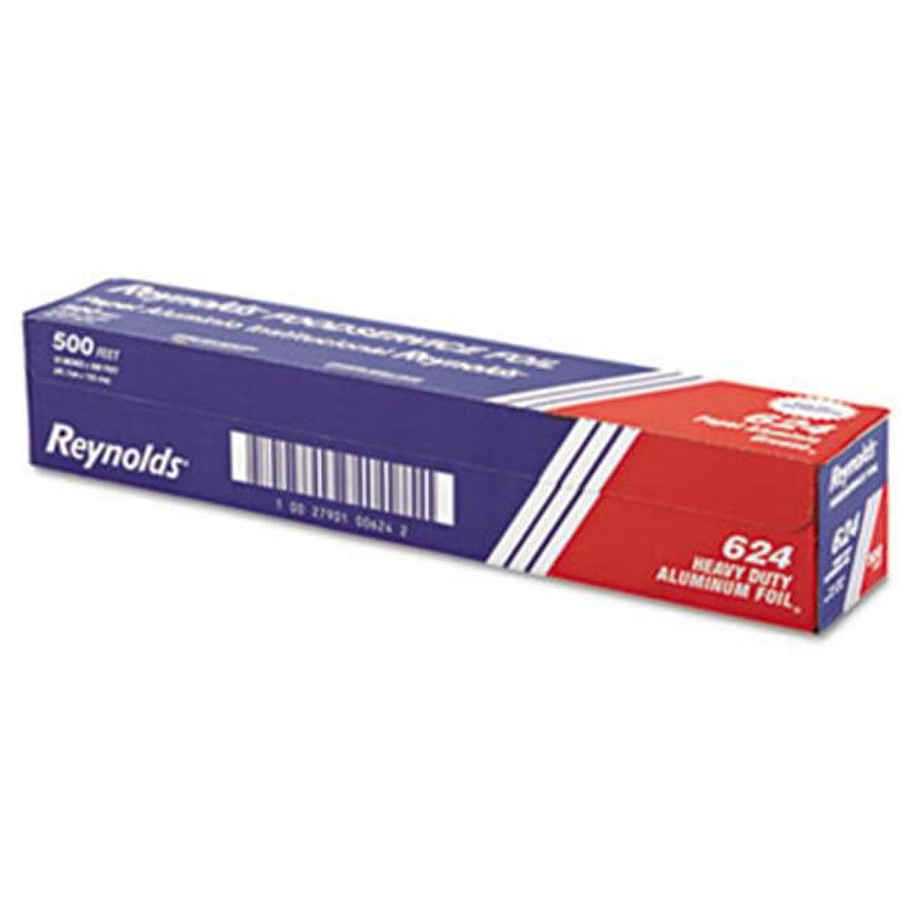 Reynolds Wrap Heavy Duty Aluminum Foil Roll 18 x 500 ft Silver 624 