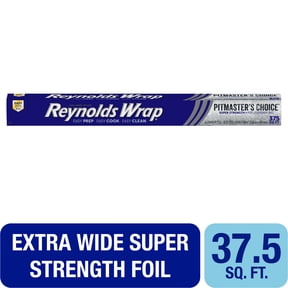 Reynolds Wrap Pitmaster’s Choice Extra Thick Aluminum Foil for Grilling, 18 Inch Width, 37.5 Sq. Ft.