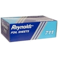 thumbnail image 1 of Reynolds Wrap Pop-Up Interfolded Aluminum Foil Sheets, 9 x 10 3/4, Silver, 3000 Sheet/Carton -RFP711, 1 of 5