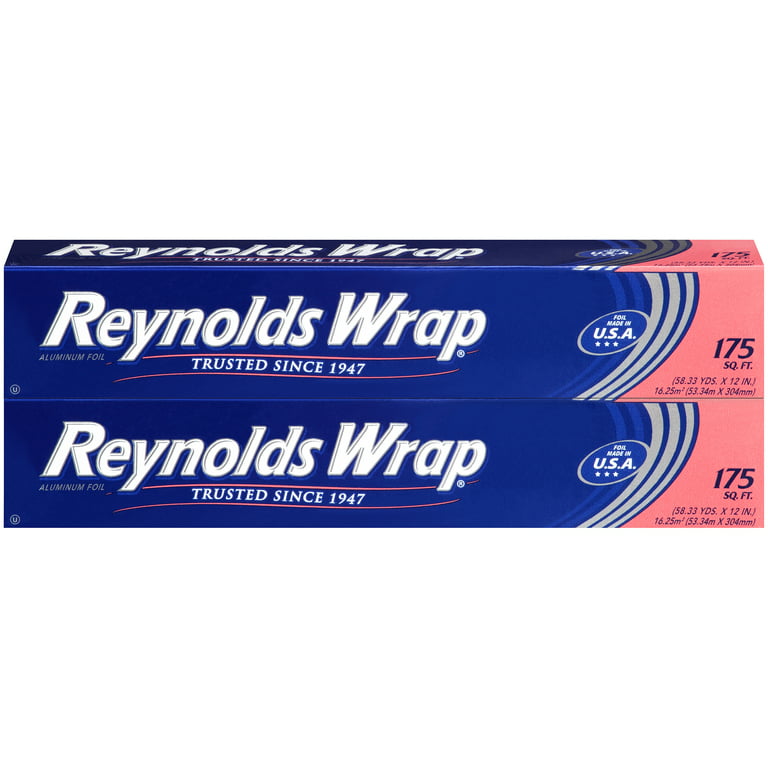 Reynolds Wrap Standard Aluminum Foil - 12 Width x 75 ft Length - Moisture  Proof, Grease Proof, Odor Proof, Durable, Heat Resistant, Cold Resistant,  Molded - Aluminum - Silver - 1Each - Thomas Business Center Inc
