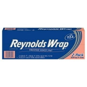 Reynolds Wrap Standard Aluminum Foil, 250 Sq. ft, 2 ct.