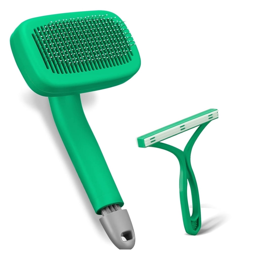 Reyox Dog Brush for Shedding and Grooming,3 in 1 Pet Brush and Pet Hair