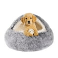 thumbnail image 1 of Reyox Dog Beds for Small Dogs Cats,Washable Covered Dog Bed,Puppy Calming Donut Dog Cat Beds, 16" x 16", 1 of 7