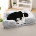 thumbnail image 1 of Reyox Orthopedic Dog Beds for Large Dogs,43 x 28 inch Fluffy Large Dog Bed with Removable Washable Cover,Non-Slip Bottom and Egg-Crate Foam Big Dog Couch Bed, 1 of 8