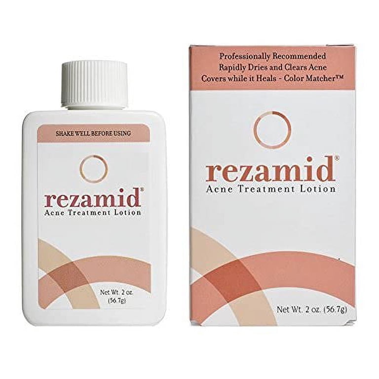 Rezamid Skin Care Acne Lotion, 2 oz per Bottle - Walmart.com
