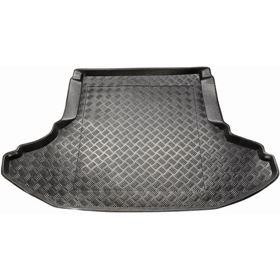 Rezaw-Plast Black Cargo Trunk Mat for Subaru Legacy Sedan 2010 2011 2012 2013 2014 Custom Fit PE Trunk Liner Raised Edges All-Weather Odorless Anti-Slip Protection