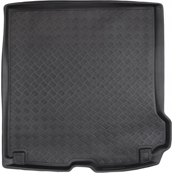 Rezaw-Plast Cargo Liner for Volvo V90 and V90 Cross Country 2017 to 2025 Custom Fit All-Weather PE Cargo Liner with Raised Edges, Non-Slip, Waterproof, Behind Second Row Black