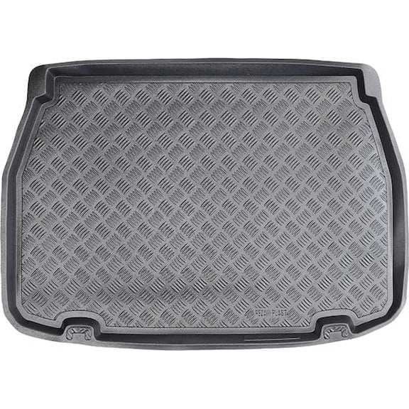 Rezaw-Plast Cargo Trunk Mat for Toyota C-HR 2018–2022 – Custom Fit PE Rubber Liner, 1/16" Thick, Anti-Scratch, Odorless, Raised Edges, Non-Slip, Easy to Clean, All-Weather Protection – Black