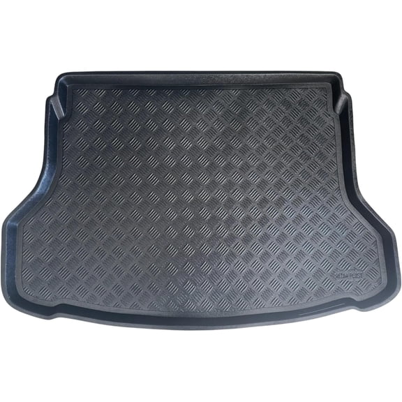 Rezaw-Plast Custom Fit Trunk Liner for Nissan Rogue 2014–2020 | Durable Odorless PE Cargo Mat | Raised Edges | Molded 1/16in Thick | Easy Install | Black Trunk Protector