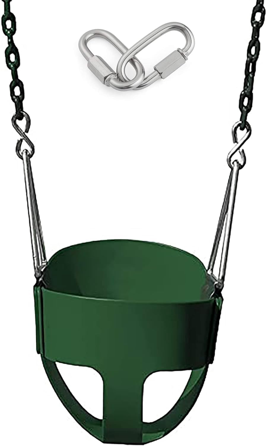 2-Pack Toddler Swing Seats – Full Bucket & Flower Design With Adjustable Rope (Up To 600 Lbs)