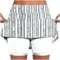 Rezuofi 1 Pcs Athletic Skirts Women with Shorts Casual Summer Plus Size Athletic Skorts for Women Running Tennis Workout Outfits