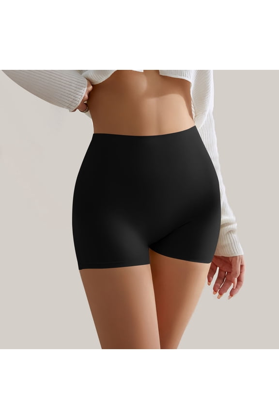 1 Pcs Seamless Shaping Boyshorts Panties for Women Slip Shorts Under Dress Shapewear Shorts Tummy Control Underwear