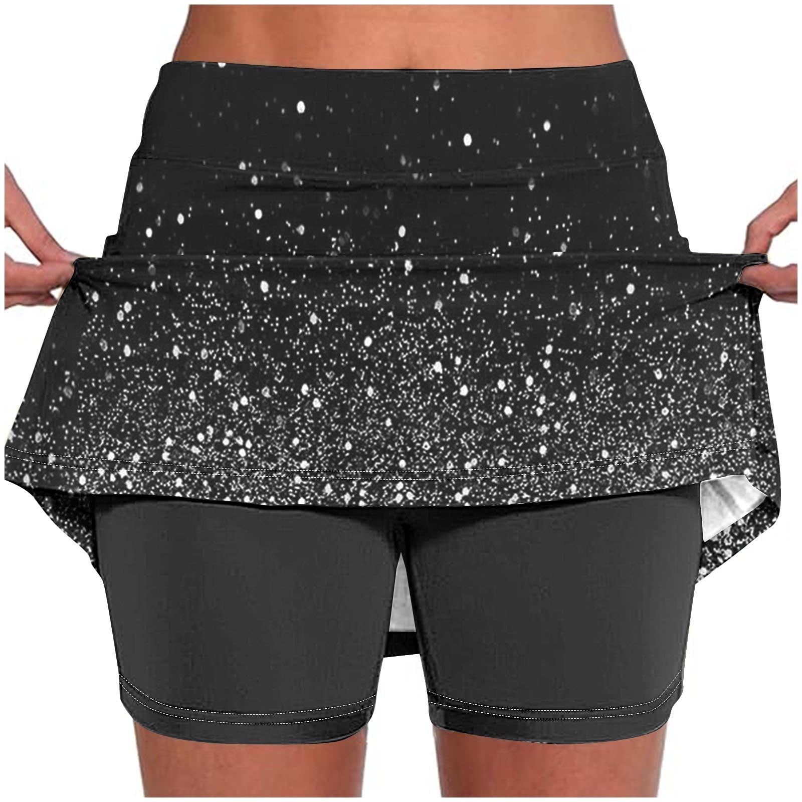 Rezuofi 1 Pcs Skorts for Women Plus Size Dressy Casual Athletic Golf ...