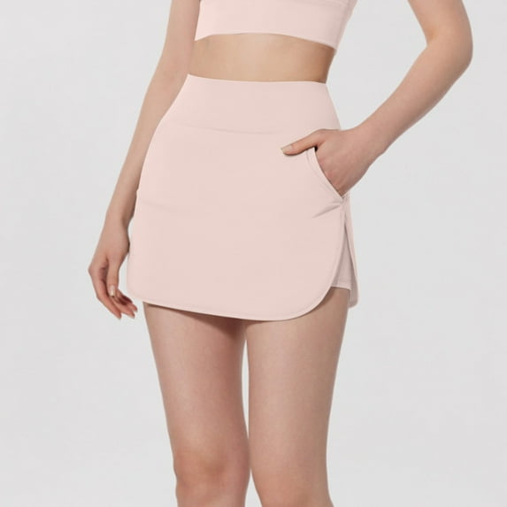 Rezuofi 1 Pcs Women Plus Size Swim Skirt Tummy Control Split Swimsuit Bottom High Waisted Swim Suit Skirt with Pockets