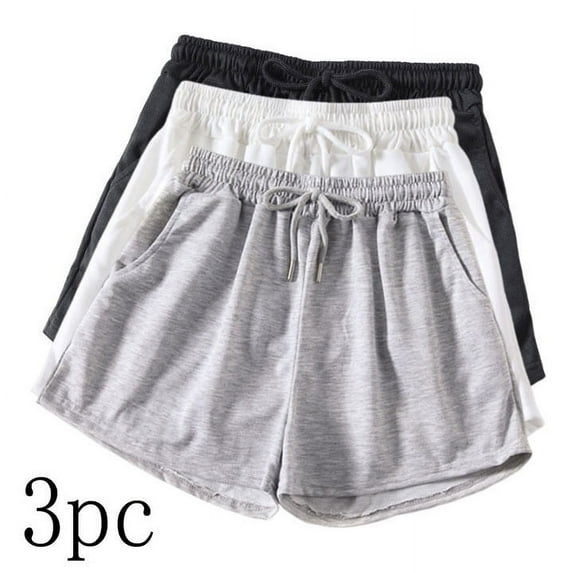 Rezuofi 1 Pcs Women Satin Shorts Ruffle Panty Knickers Slip Shorts for Under Dresses Pettipants Half Slip Shorts
