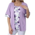 thumbnail image 1 of Rezuofi 1 Pcs Womens Kimono Beach Cover Up Chiffon Cardigan Floral Tops Loose Capes, 1 of 5