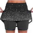 thumbnail image 1 of Rezuofi 2 Pcs Skorts for Women Plus Size Dressy Casual Athletic Golf Tennis Short Skirts 2025 Summer Skort with Pockets, 1 of 6